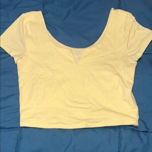 Aeropostale Yellow baby tee